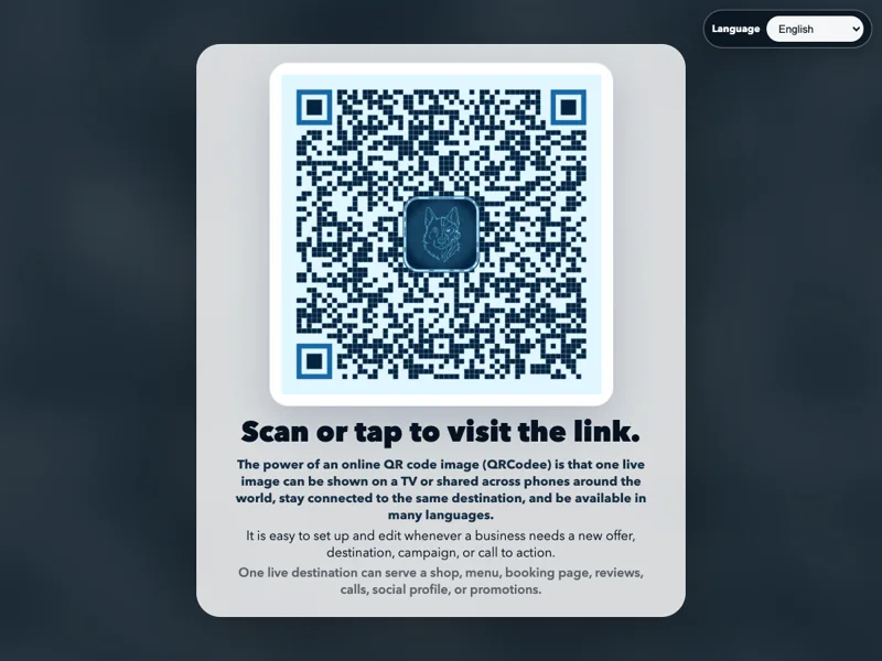 Codee Chat QR preview