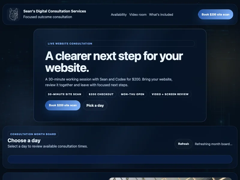 Sean Consultation Shell preview