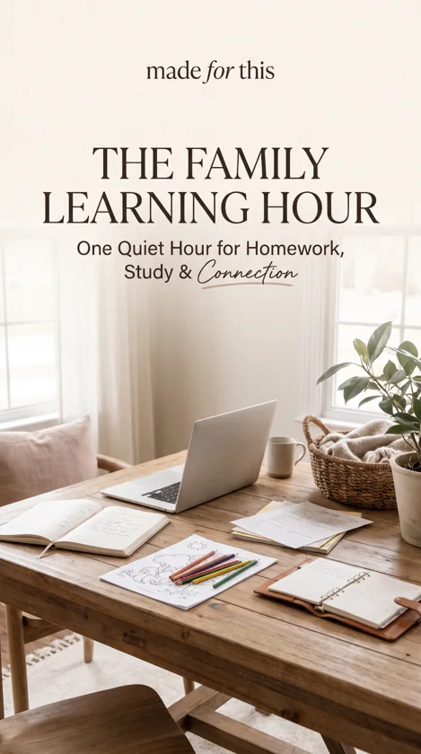 The Family Learning Hour — article cover